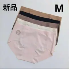5枚組✨レディースショーツ シームレス パンツ 女性 下着 M