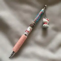 【ご当地キティ】愛知県 豊川稲荷バージョン ボールペン 狐チャーム