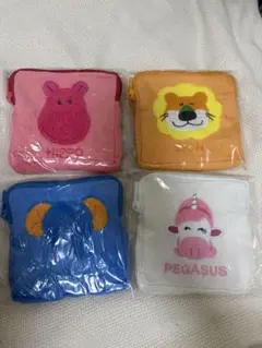 たべっこどうぶつ　ポーチセット