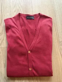 JOHN SMEDLEY 綿100% ジョンスメドレー カーディガン Sサイズ