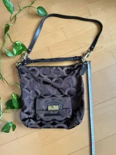 ✨美品✨【COACHのシグネチャー柄ショルダーバッグ】