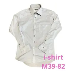 i-shirt 長袖 ワイシャツ M39-82 白 ホワイト P.S.FA