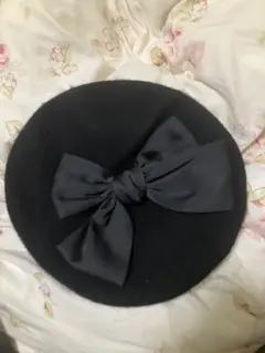 ベレー帽 リボン