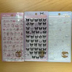 正規品　ボンボンドロップシール　サンリオ　3点セット