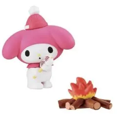 新品未開封 マイメロディ サンリオキャラクターズ キャンプ フィギュア ガチャ
