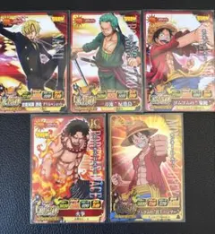 旧ワンピースカード　まとめ売り　6枚　カードダスex ルフィ　シャンクス　ゾロ 旧ワンピースカード まとめ売り 6枚 カードダスex ルフィ シャンクス