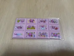 ちょこぶろっくしーるたまごっち　チョコブロックシール　ピンク　ふらわっち