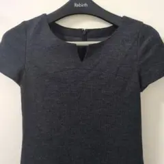 UNTITLED 半袖膝丈ワンピース サイズ2