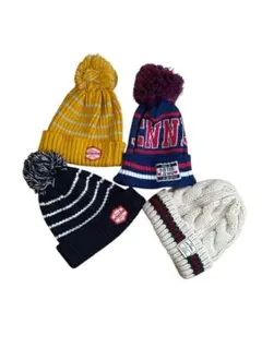 子供用 ニット帽4点セット