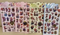 【ズートピア 】3D ぷくぷくきゅん〜シール 4枚セット