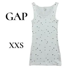 GAP ギャップ タンクトップ 星柄 スター ホワイト XXSのサムネイル