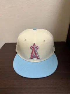 ニューエラ 59FIFTY 7 1/2 ロサンゼルス・エンゼルス 2Tone