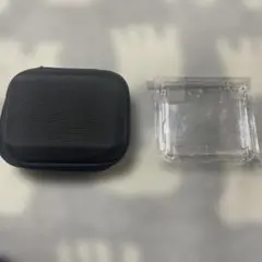 ゲームボーイアドバンスSP用ポーチとゲームボーイアドバンスSP用クリア保護ケース