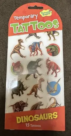 恐竜 タトゥー シール　15枚入り（7枚おまけ付き）