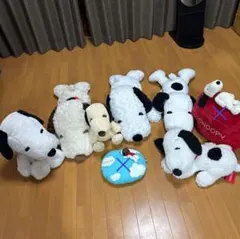 スヌーピー ぬいぐるみ 6点セットのサムネイル