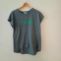 Mahalo ロゴプリント Tシャツ グレー 半袖のサムネイル