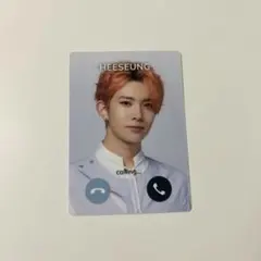 【未使用】ENHYPEN ポップアップ もしもしカード ヒスン
