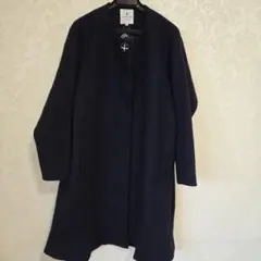 LANVIN en Bleu ランバンオンブルーロングコート ネイビー