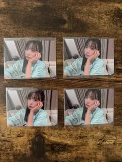 FRUITSZIPPER 櫻井優衣 ユニフォームトレカ4枚