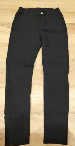 ジーユー　スリムパンツ　ブラック　130