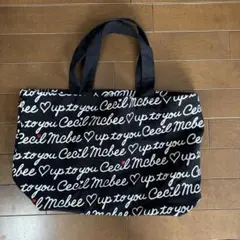 Cecil McBee トートバッグ ブラックのサムネイル