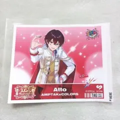 あっとくん AMPTAKxCOLORS ラベル缶 ステッカー サントリー