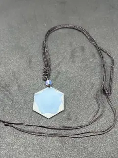 オパール 六芒星ペンダント ネックレス パワーストーン ヘキサグラム 準宝石