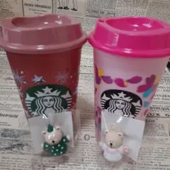 スタバ スターバックス　リユーザブルカップ べアリスタ