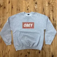 古着 OBEY ロゴスウェットのサムネイル