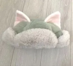 【16まで値下げ】ジェラトーニ ファンキャップ 耳付きファー帽子