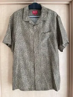Supreme Leopard Silk S/S Shirt Tan XLのサムネイル