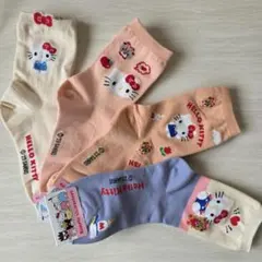 キティちゃんソックス4足セットのサムネイル