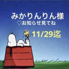 みかりんりん♡お知らせ見てね様 専用ページ