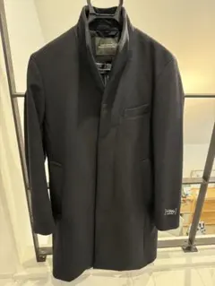 ナノユニバース　メルトンシングルスタンドコート