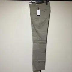 メンズ　ベージュ スラックス　76cm サイドポケット付き