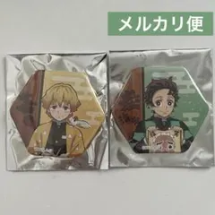 未開封 鬼滅の刃 追憶回廊ノ導 ミニゲーム C賞 缶バッジ ステッカー