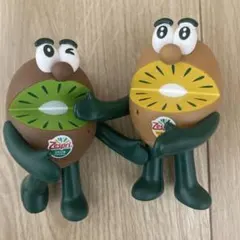 Zespri キウイキャラクター フィギュア 2体セット