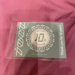 ŹOOĻ 10周年 ステッカー 亥清悠 棗巳波 御堂虎於 狗丸トウマ アイナナ