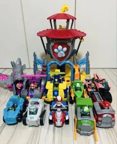 パウ・パトロール ダイノステーション ビーグル 全11点セット