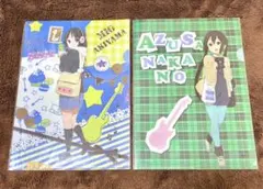 けいおん！ クリアファイル 秋山澪 中野梓 あずにゃん