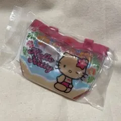 ハローキティ　サンリオ　プールバッグ風ミニポーチ2
