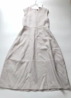 エブール ebure 定価6,8万 上質リネン100%レースギャザーワンピース エブール ebure 定価6,8万 上質リネン100%レースギャザーワンピース