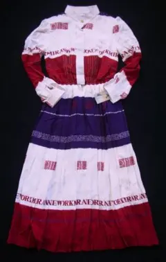 ’80年代・ 昭和レトロヴィンテージ/ロゴNEWYORK/ニューヨークワンピM程