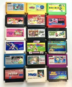 ファミリーコンピュータまとめ売り 18点まとめ売り - メルカリ