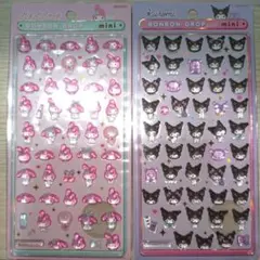 マイメロ クロミ ボンボンドロップシール ミニ サンリオ 正規品