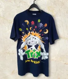 90s Trix ラビット Tシャツ M 紺 CHANGES ヴィンテージのサムネイル