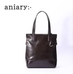 Aniary（アニアリ）　アンティークレザートートバッグ　メンズ