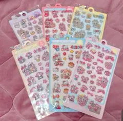 ラブブ 3D シール ボンボンシール ぷっくり コラボ 在庫ラスト