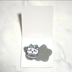 超まじかるちいかわ トレーディングミラーステッカー ハチワレ