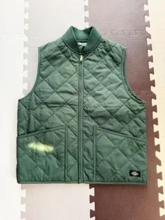 Dickies ✖️nikoandコラボ　カーキ　キルティングベスト